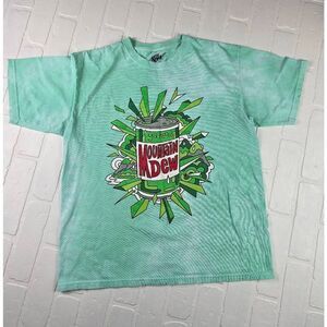 Mtn. Dew Tie Dye Graphic Tee Large